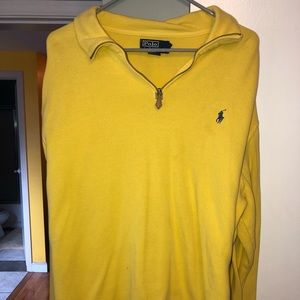 Polo Ralph Lauren Yellow Quarter Zip